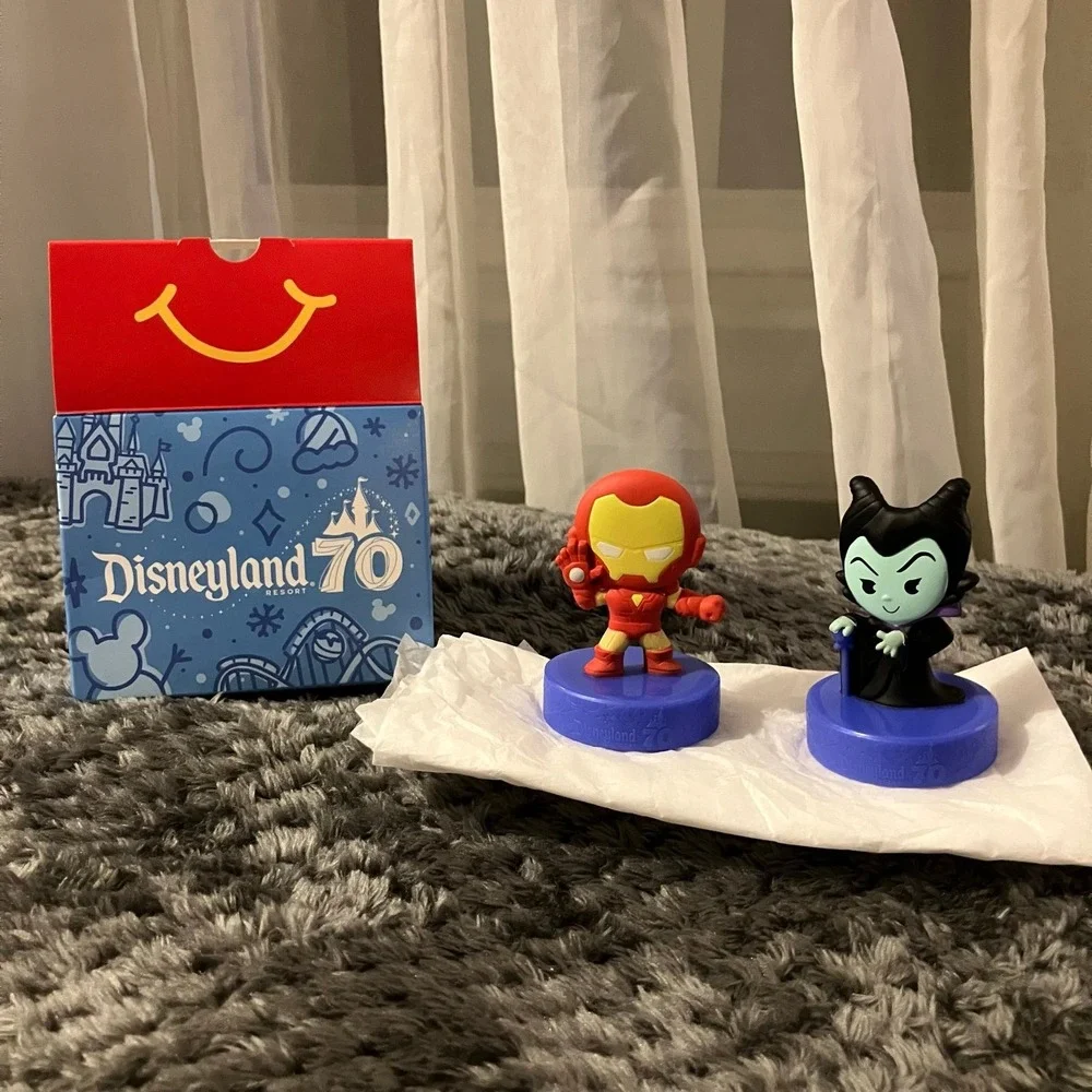 Disneyland 70th Anniversary McDonald's Happy Meal 2025 #29 Maleficent‎ & Ironman